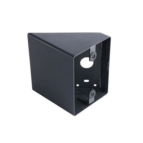 45 degree angle electrical enclosure for connector attachment|45 degree panel mount.